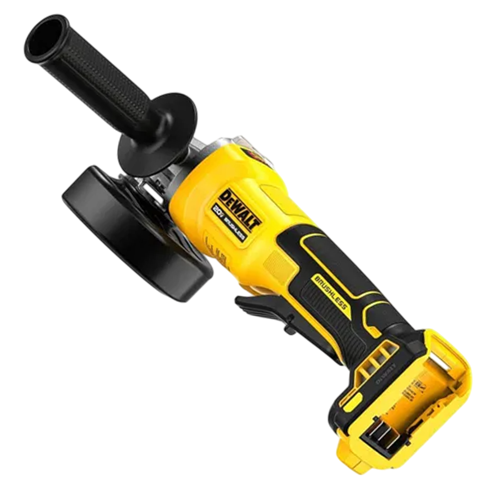 ESMERILHADEIRA ANGULAR 4.1/2" (115MM) A BATERIA 20V BRUSHLESS DEWALT DCG408B-B2 - SOMENTE A MAQUINA - Image 5