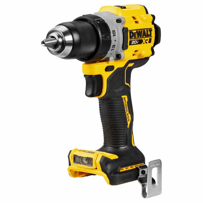 PARAFUSADEIRA/FURADEIRA DE IMPACTO 1/2" A BATERIA 20V BRUSHLESS E-CLUTH DEWALT DCD806B-B3 - SOMENTE A MAQUINA
