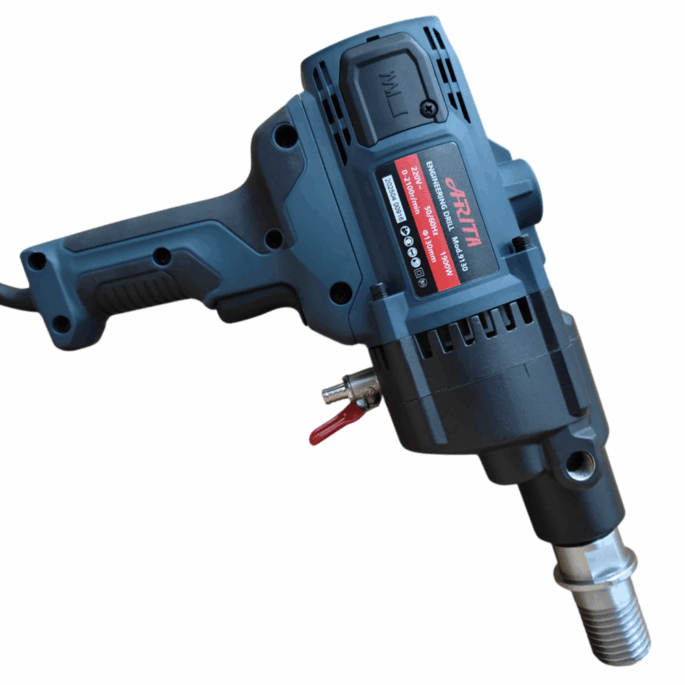 PERFURATRIZ MANUAL DIAMANTADA ARITA 9130 1900W 220V ROSCA 1.1/4" CAPACIDADE 76MM(CONCRETO) / 130MM(ALVENARIA) - Imagem 2