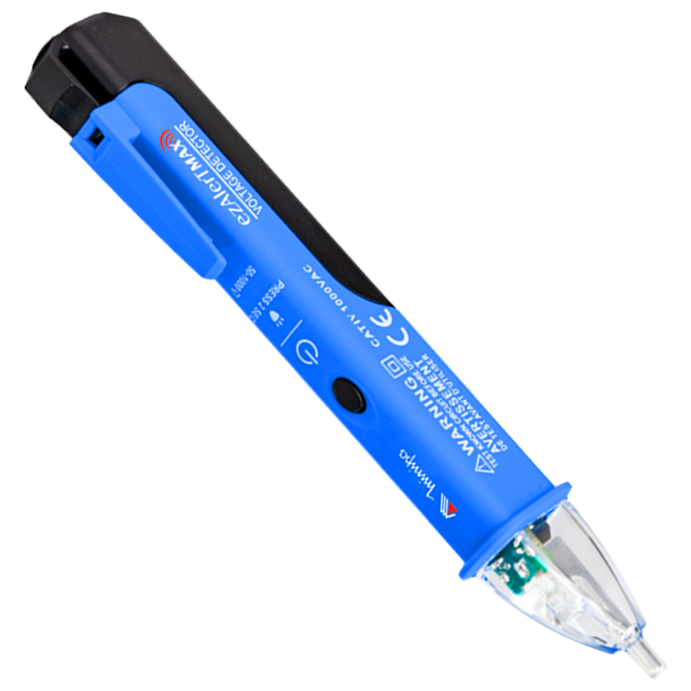 DETECTOR DE TENSAO 50 A 1000V CAT IV 1000V SONORA LUMINOSA MINIPA EZALERT MAX