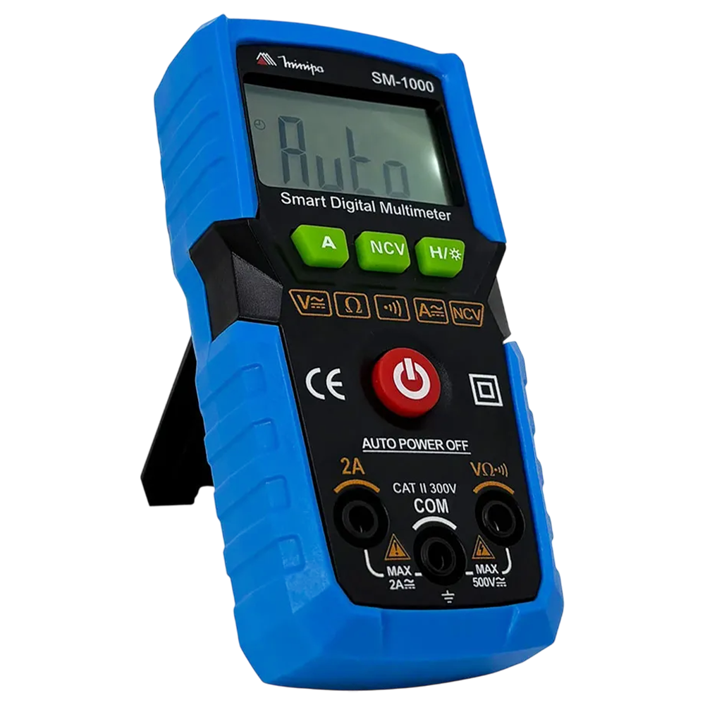 MULTÍMETRO DIGITAL SMART MINIPA SM-1000 ESCALA AUTOMATICA - Imagem 2