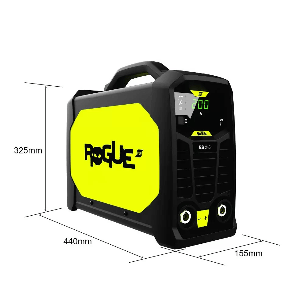 FONTE INVERSORA DE SOLDA 200A ROGUE LHN ES245I 220V ESAB 752315 - Imagem 4