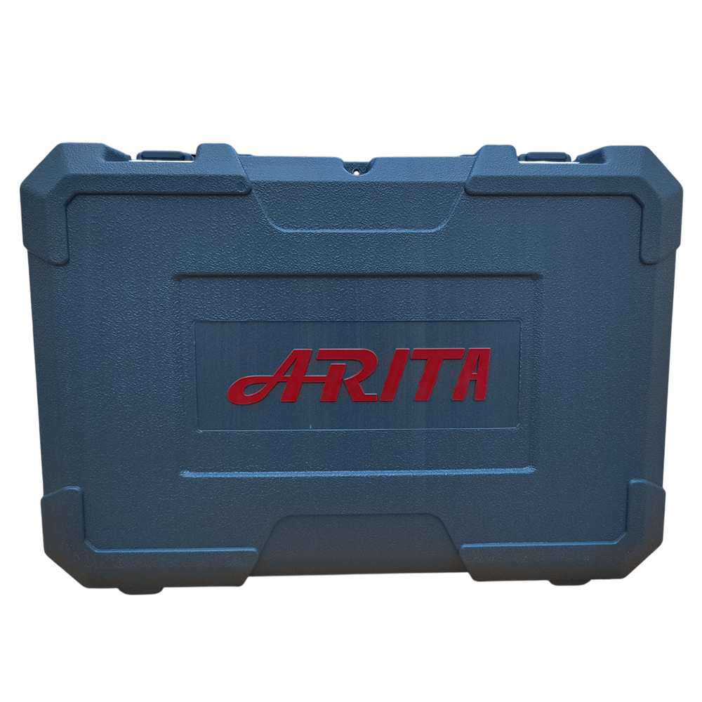MARTELETE PERFURADOR E ROMPEDOR SDS-PLUS 28MM 850W 3.0 JOULES ARITA 2801SRE 2.7KG 220V COM PONTEIR, TALHADEIRA, BROCAS E MALETA - Imagem 2