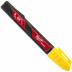 CANETA PONTA MÉDIA LIQUIDO AMARELO INKZALL MILWAUKEE 48-22-3721
