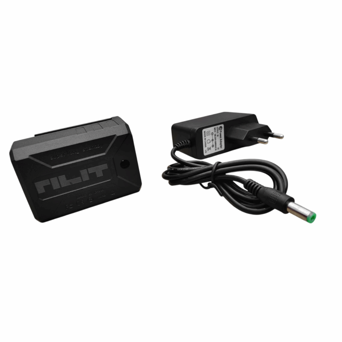 (ROBO) NIVEL A LASER LINHA VERDE A BATERIA RILIT COM 5 LINHAS - COM 01 BATERIA, CARREGADOR BIVOLT E MALETA - Imagem 5