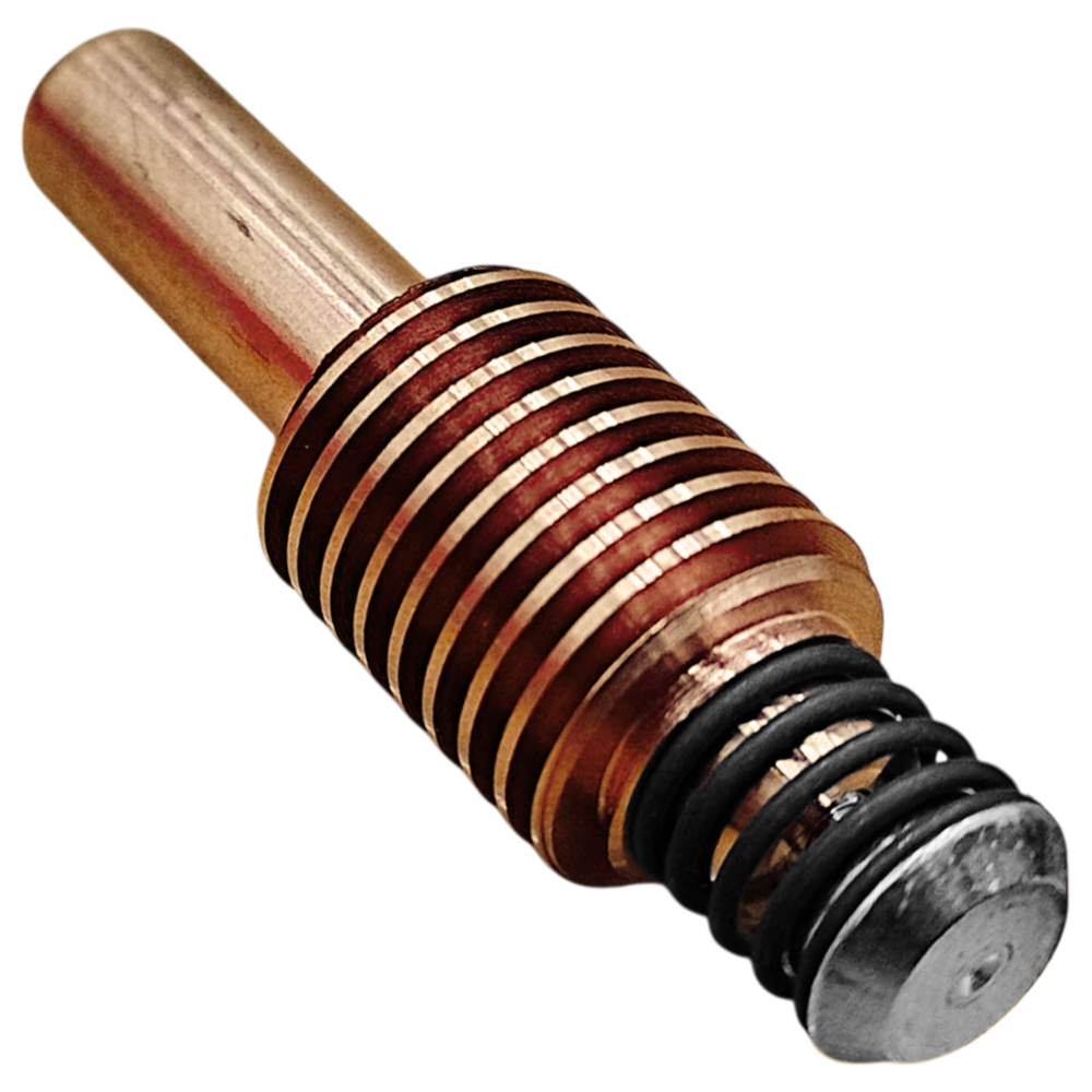 ELETRODO COM MOLA PLASMA P/ PMX65/85/105/HRT/HRTs/MRT 45A - 105A HYPERTHERM 220842 - Imagem 2