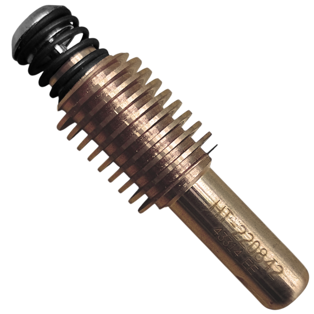 ELETRODO COM MOLA PLASMA P/ PMX65/85/105/HRT/HRTs/MRT 45A - 105A HYPERTHERM 220842 - Imagem 3