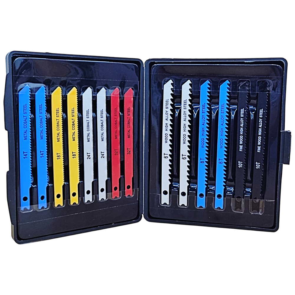 SERRA TICO-TICO 500W ARITA JIG SAW 220V + JOGO DE LÂMINAS COM 14 PEÇAS - Imagem 3