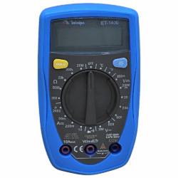 MULTIMETRO DIGITAL MINIPA ET-1400 DISPLAY TESTE DIODO CORRENTE