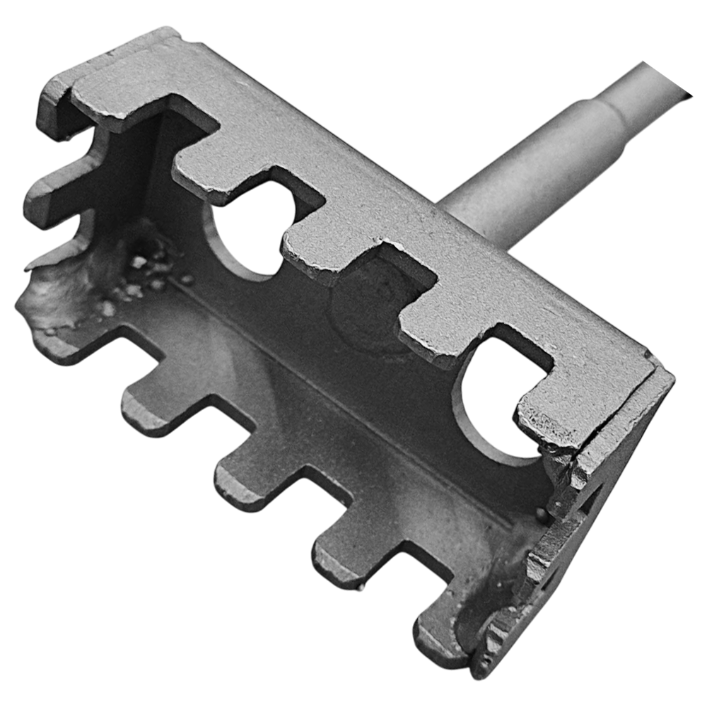 BROCA DE ABERTURA PARA ENCAIXE DE TOMADA CAIXINHA 4X2 86X45X25MM - ENCAIXE SDS-PLUS ROCAST 802,0001 - Imagem 4