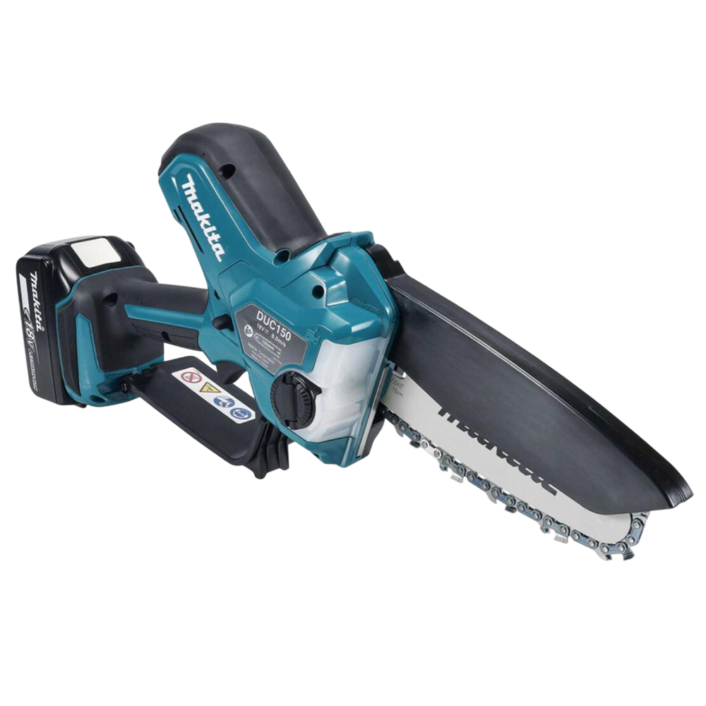 CORTADOR DE GALHOS 150MM A BATERIA 18V MAKITA DUC150SF01 - SOMENTE A MAQUINA + BATERIA 3.0AH BL1830B + CARREGADOR DC18SD - Imagem 2