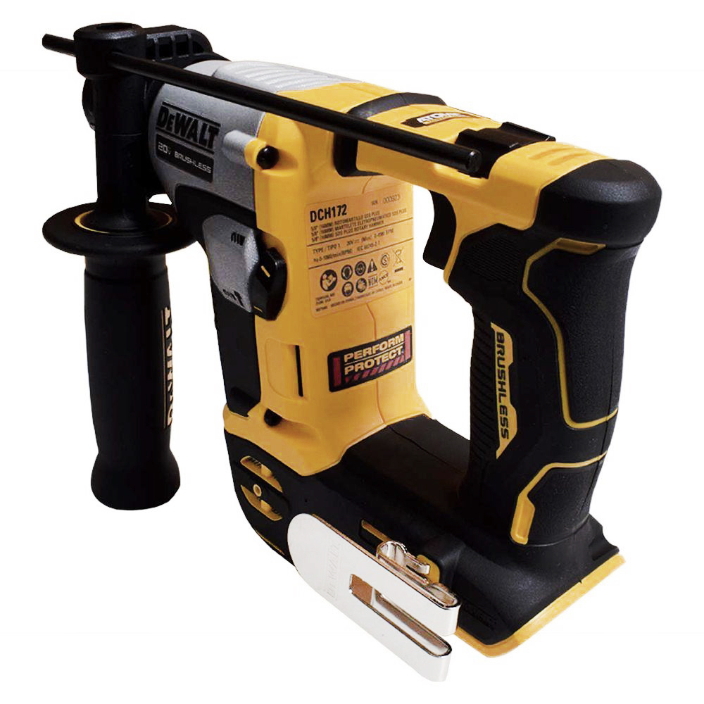 MARTELETE PERFURADOR SDS-PLUS 16MM A BATERIA 20V BRUSHLESS DEWALT DCH172BB3 - SOMENTE A MAQUINA - Imagem 3