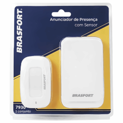 ANUNCIADOR DE PRESENCA COM SENSOR BRASFORT 7930
