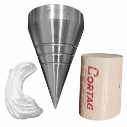 PRUMO DE CENTRO 500G AÇO CORTAG 61596