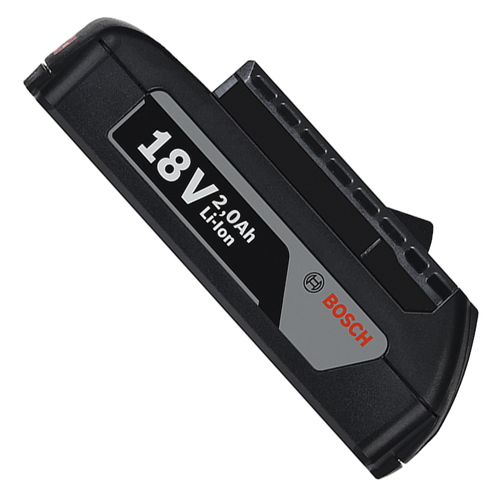 KIT COM 2 BATERIAS 2.0AH 18V(GBA18V 2.0AH 1600Z00036) + CARREGADOR BIVOLT GAL18V20(1600A021LA) BOSCH 1600A02RN1 - Imagem 2