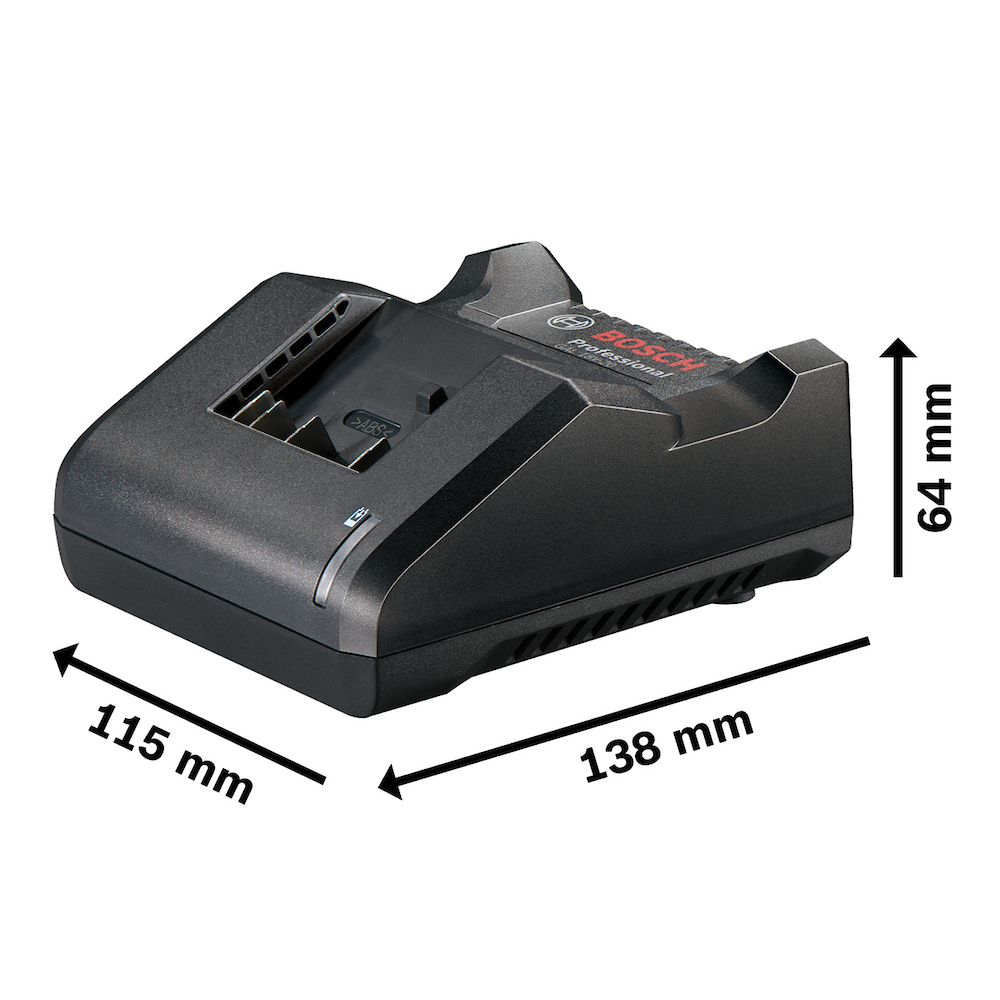 KIT COM 2 BATERIAS 2.0AH 18V(GBA18V 2.0AH 1600Z00036) + CARREGADOR BIVOLT GAL18V20(1600A021LA) BOSCH 1600A02RN1 - Imagem 5