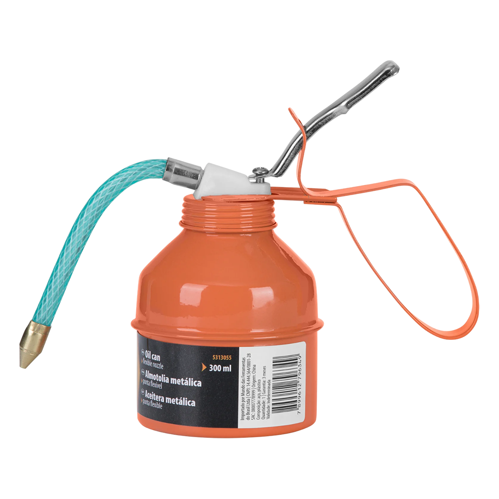 ALMOTOLIA METALICA 300 ML PONTA FLEXIVEL SPARTA 5313055