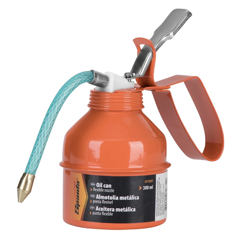 ALMOTOLIA METALICA 300 ML PONTA FLEXIVEL SPARTA 5313055 - Imagem 3