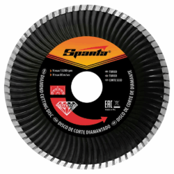 DISCO DIAMANTADO TURBO SPARTA 7312355 180X22.2MM
