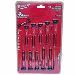JOGO CHAVE TORX DE PRECISÃO COM 10 PEÇAS MILWAUKEE 48-22-2612
