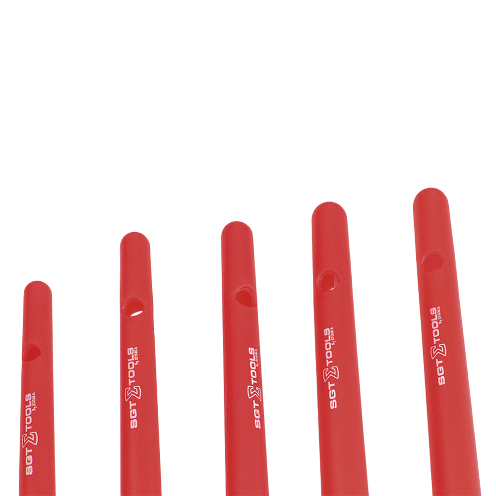 KIT 5 PINCEIS MACIOS USO INTERNO TAMANHO 10,12,14,16,18 SIGMA 2001010002 - Imagem 3