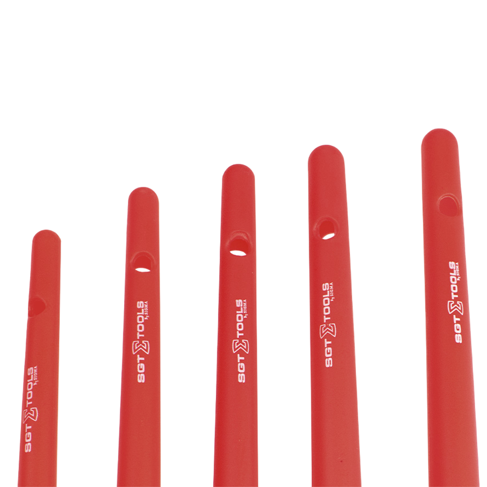 KIT 5 PINCÉIS MÉDIOS USO EXTERNO TAMANHO 10,12,14,16,18 SIGMA 2001010001 - Imagem 3