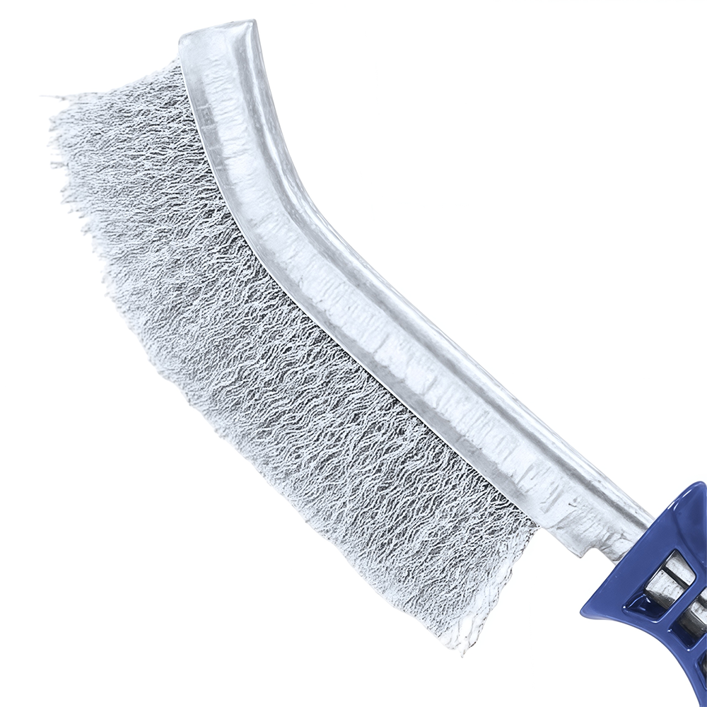 ESCOVA DE AÇO COM CABO DE PLASTICO AÇO CARBONO BRASFORT 7274 - Imagem 2