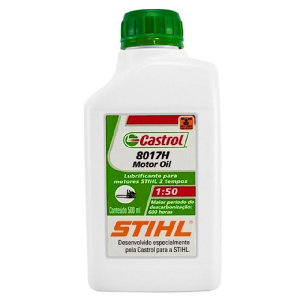 OLEO LUBRIFICANTE PARA MOTOR 2 TEMPOS STIHL 0781-389-3004 8017H 500ML