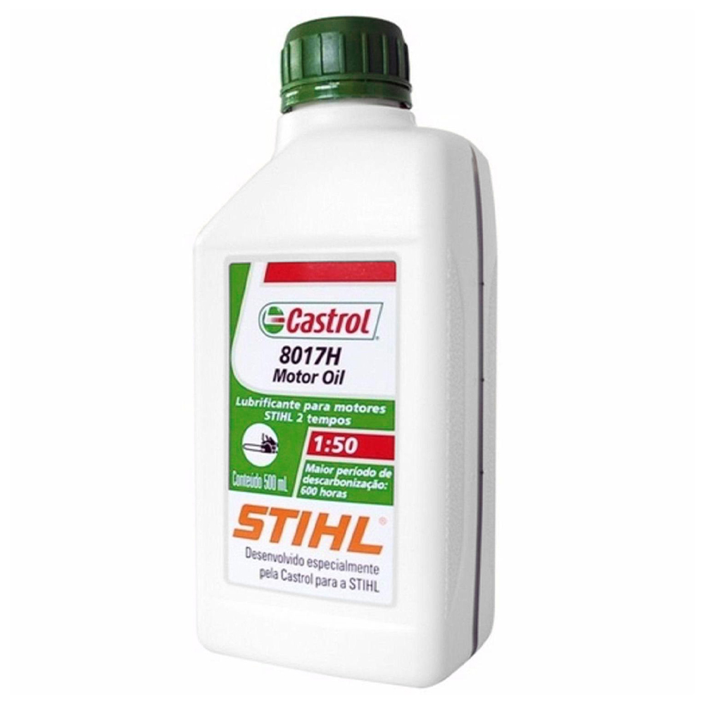 OLEO LUBRIFICANTE PARA MOTOR 2 TEMPOS STIHL 0781-389-3004 8017H 500ML - Imagem 4
