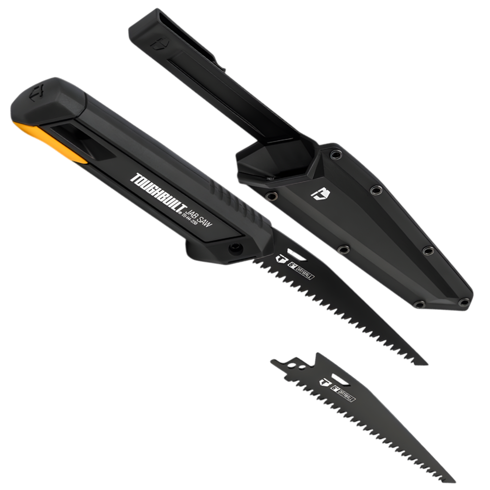 SERRA SABRE MANUAL PARA GESSO/DRYWALL/PVC + BAINHA + LAMINA EXTRA TOUGHBUILT TB-H4S2-23