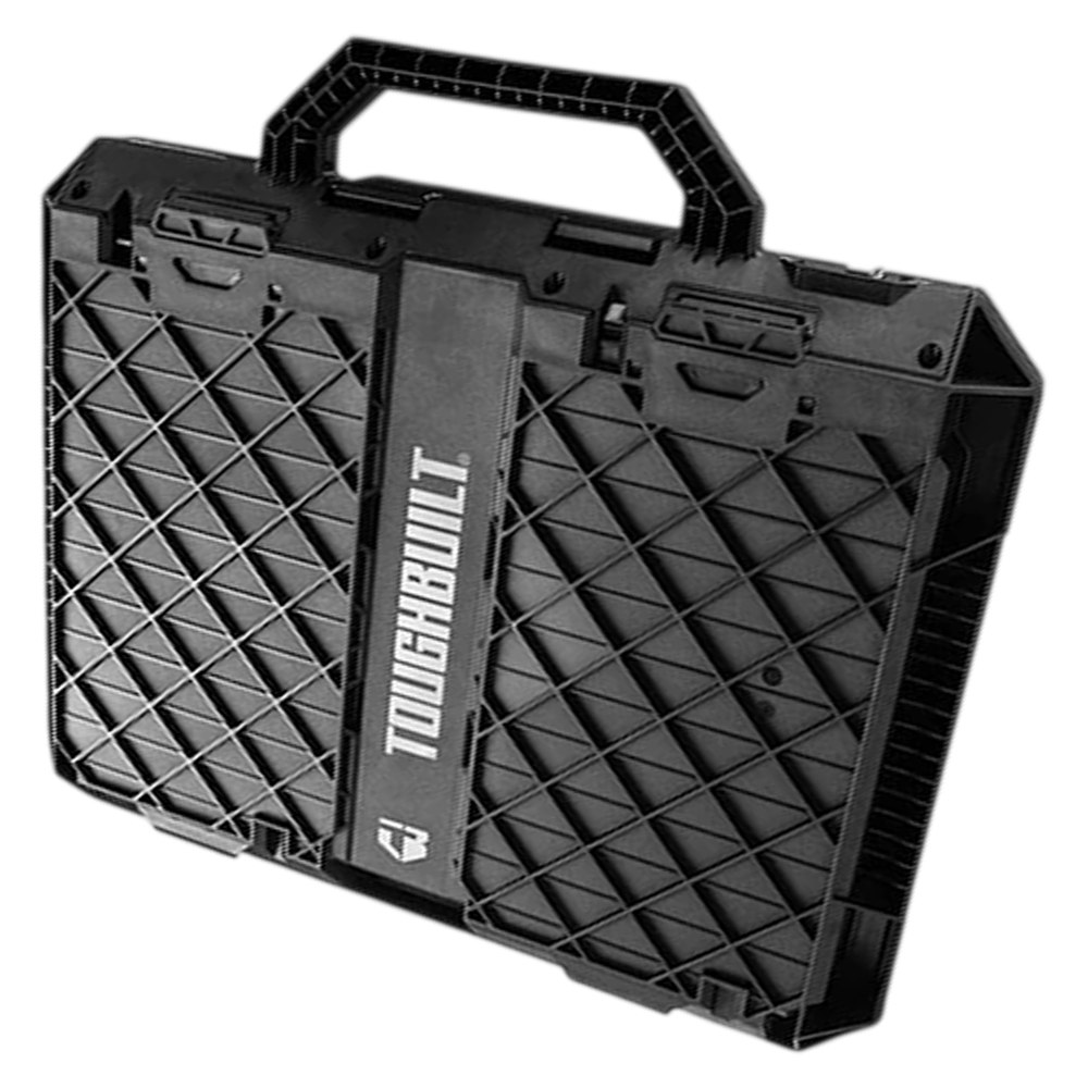 ORGANIZADOR COMPACTO DE BAIXO PERFIL STACKTECH EMPILHAVEL COM TAMPA TRANSLUCIDA TOUGHBUILT TB-B1-O-10 - Imagem 3