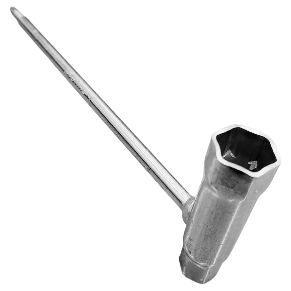 CHAVE COMBINADA STIHL BT121/FS75/85R/120/250/300/350/FR85/220/350/SP80/80K/81/HT75/KA85R/KA120 4128-890-3400 - Imagem 2