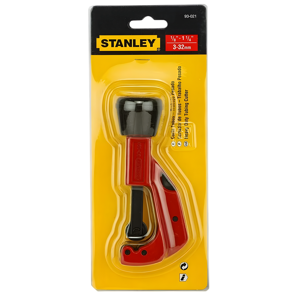 CORTADOR DE TUBO COBRE 1/8 A 1.1/4 (3 A 32MM) STANLEY 93-021