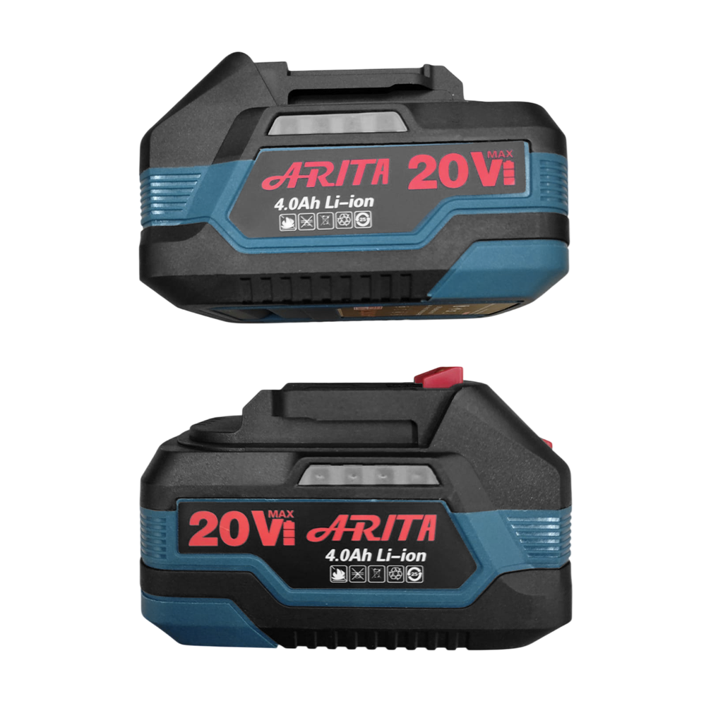 PARAFUSADEIRA/FURADEIRA DE IMPACTO 1/2" A BATERIA 20V ARITA ART13160 160NM - COM 02 BATERIA 4.0AH, CARREGADOR BIVOLT E MALETA - Imagem 3