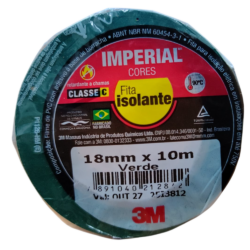 FITA ISOLANTE IMPERIAL VERDE 18MMX10 3M HB004298061