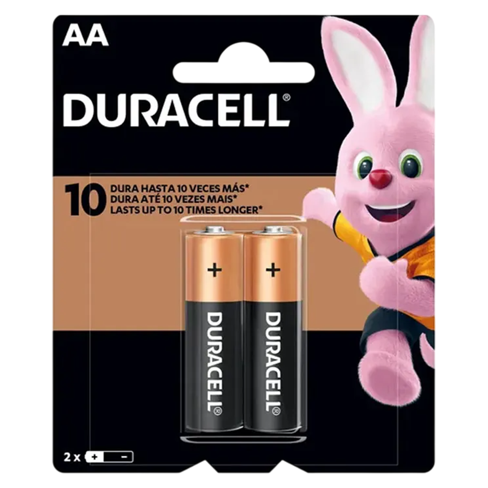 PILHA DURACELL 1010672 ALCALINA MEDIA AA COM 02