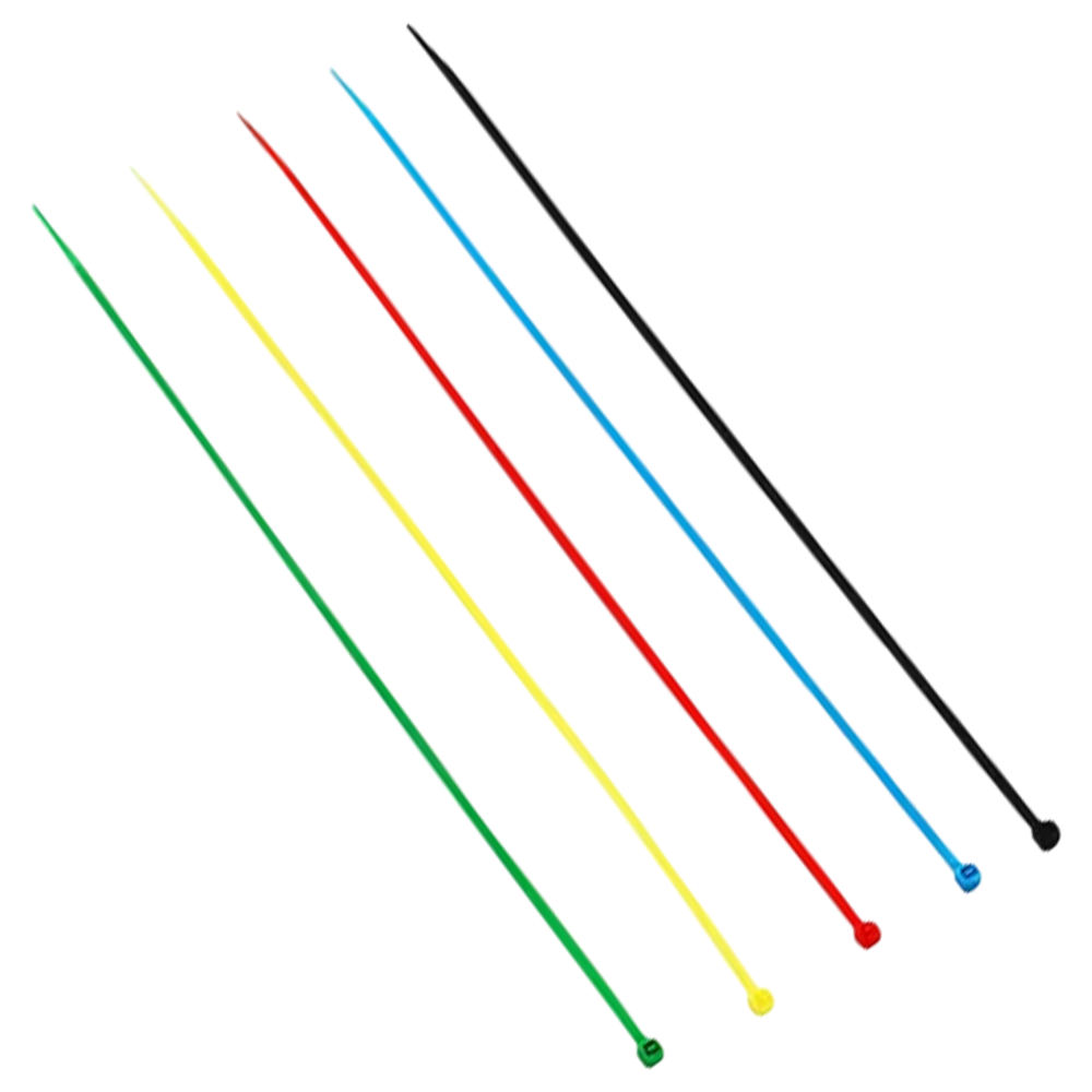 ABRAÇADEIRA DE NYLON COLOR MIX 200MMX2.5MM COM 50 UNIDADE BRASFORT 7308 - Imagem 3