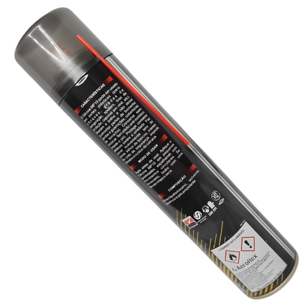 SILICONE SPRAY 170G/300ML MUNDIAL PRIME MP10 - Imagem 2