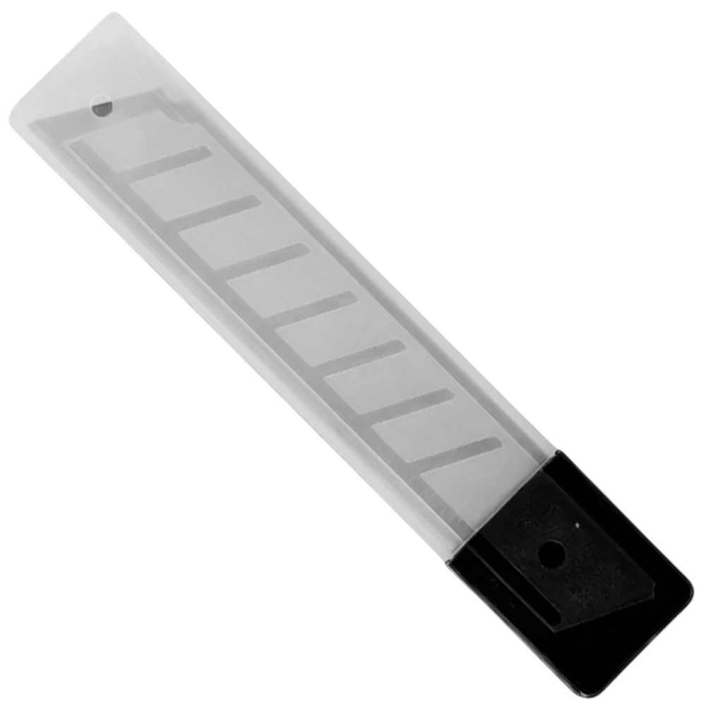 LAMINA PARA ESTILETE 18MM BRASFORT 8602 COM 10 UNIDADE