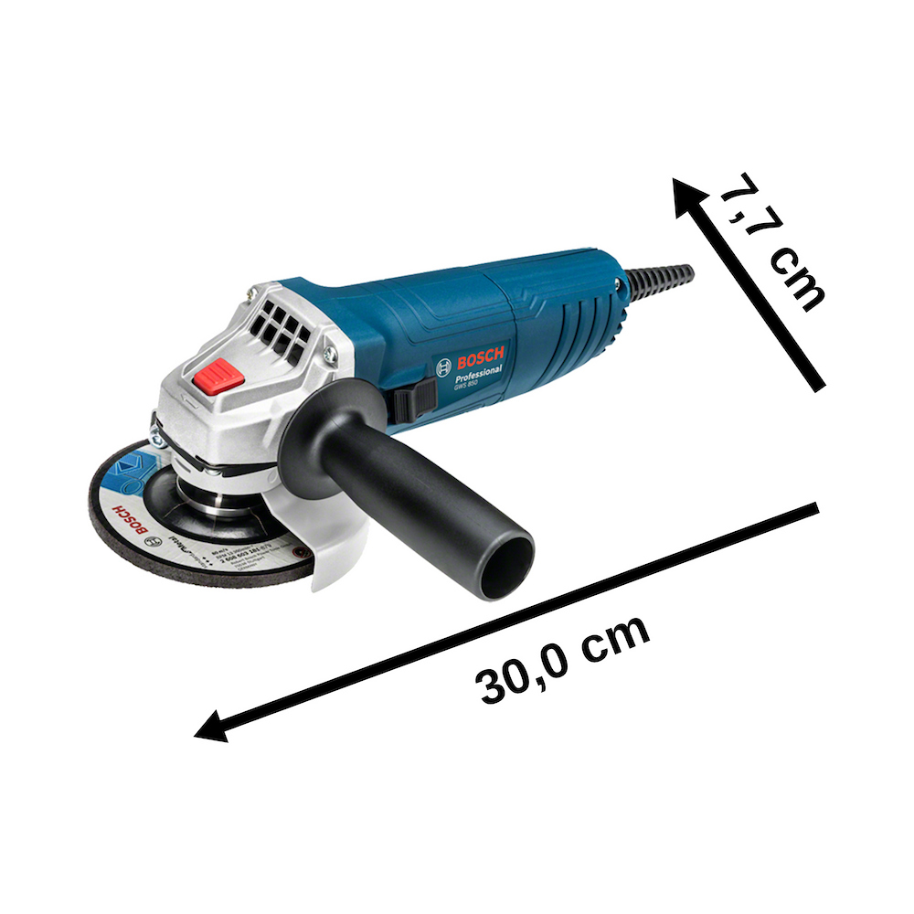 COMBO KIT GSB13RE FURADEIRA DE IMPACTO 1/2 750W + GWS850 ESMERILHADEIRA ANGULAR 4.1/2"(115MM) 850W BOSCH 06012B75D0 110V - Imagem 3