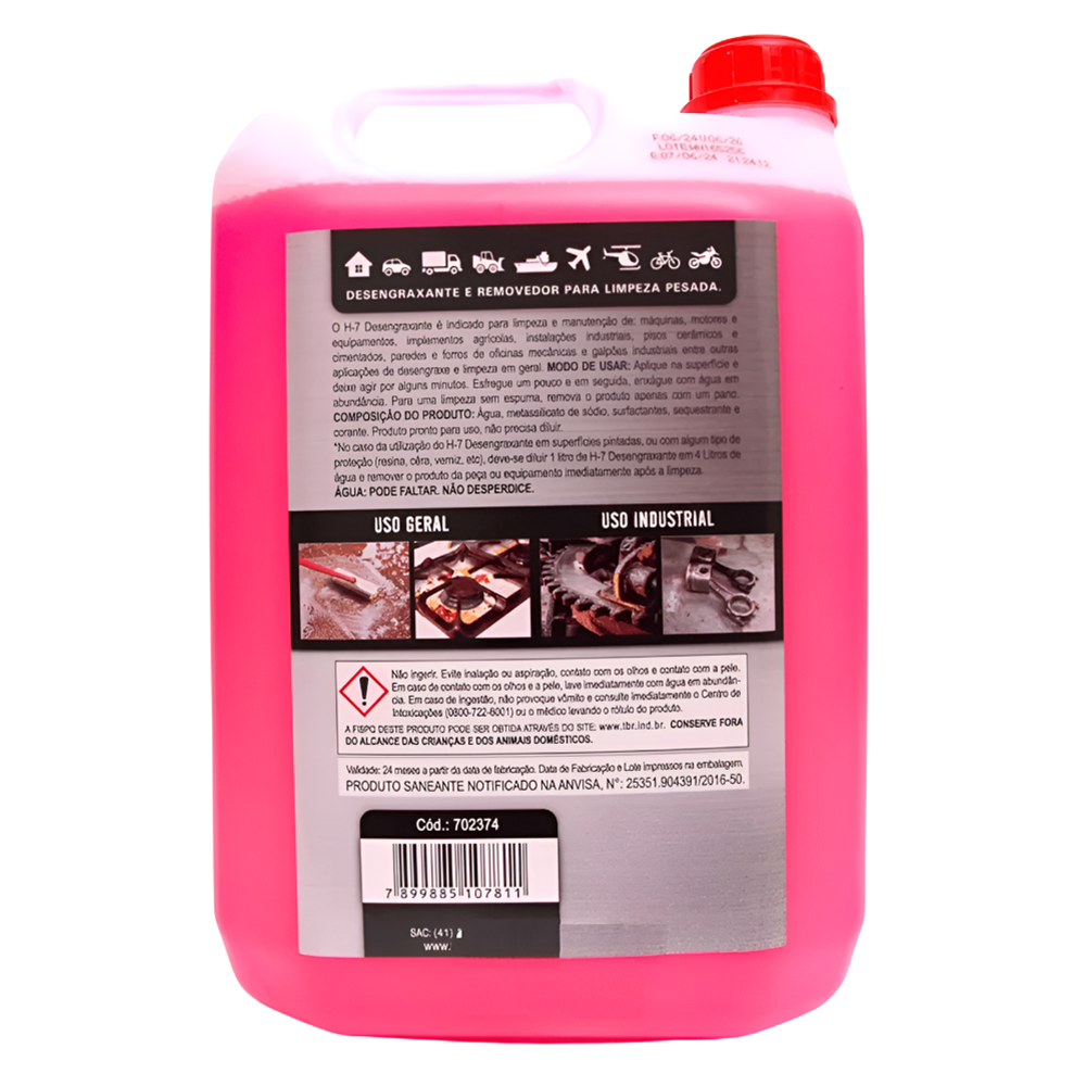 DESENGRAXANTE 5 LITROS MULTI USO - TBR 702374 H7 - Imagem 2