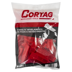 CUNHA NIVELAMENTO PARA REVESTIMENTO CORTAG 60694 COM 50 UNIDADE