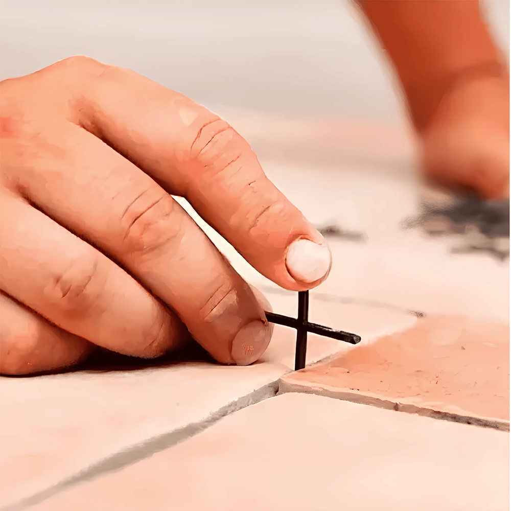 ESPACADOR "JUNTAPISO" 2MM PACOTE COM 100 UNIDADE CORTAG 60500 - Imagem 3