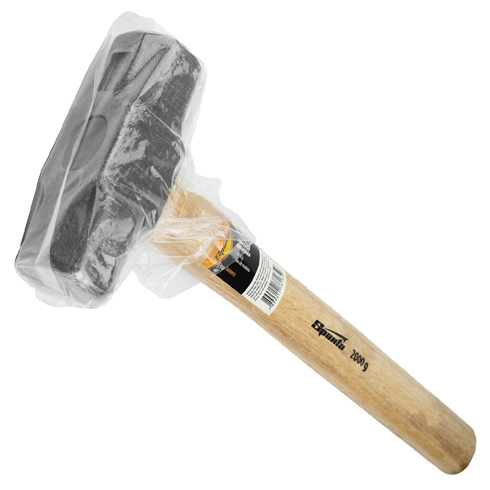 MARRETA OITAVADA 2000G CABO DE MADEIRA SPARTA 1090955 - Imagem 2