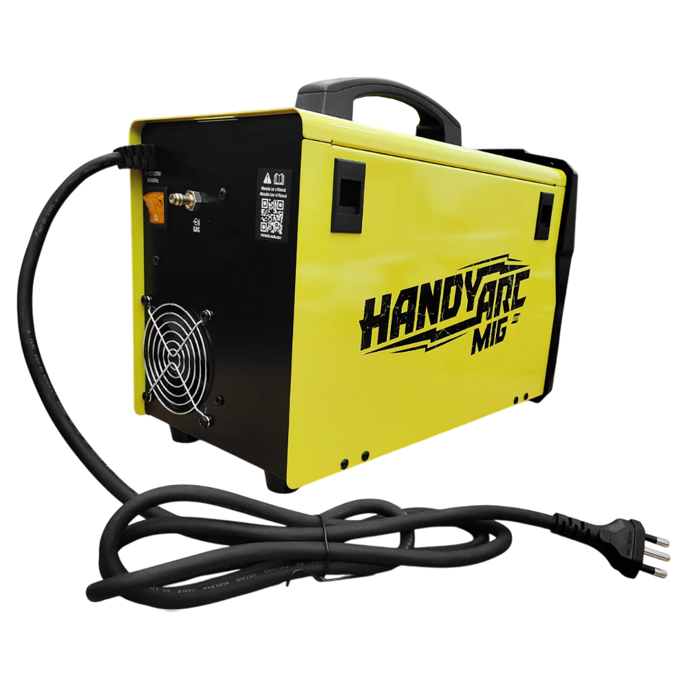 HANDYARC MIG 130I INVERSORA DE SOLDA MIG/MAG MULTIPROCESSO 130A BIVOLT ESAB 0753568 HANDYARCMIG130I - BOBINAS 1KG E 5KG - Imagem 4