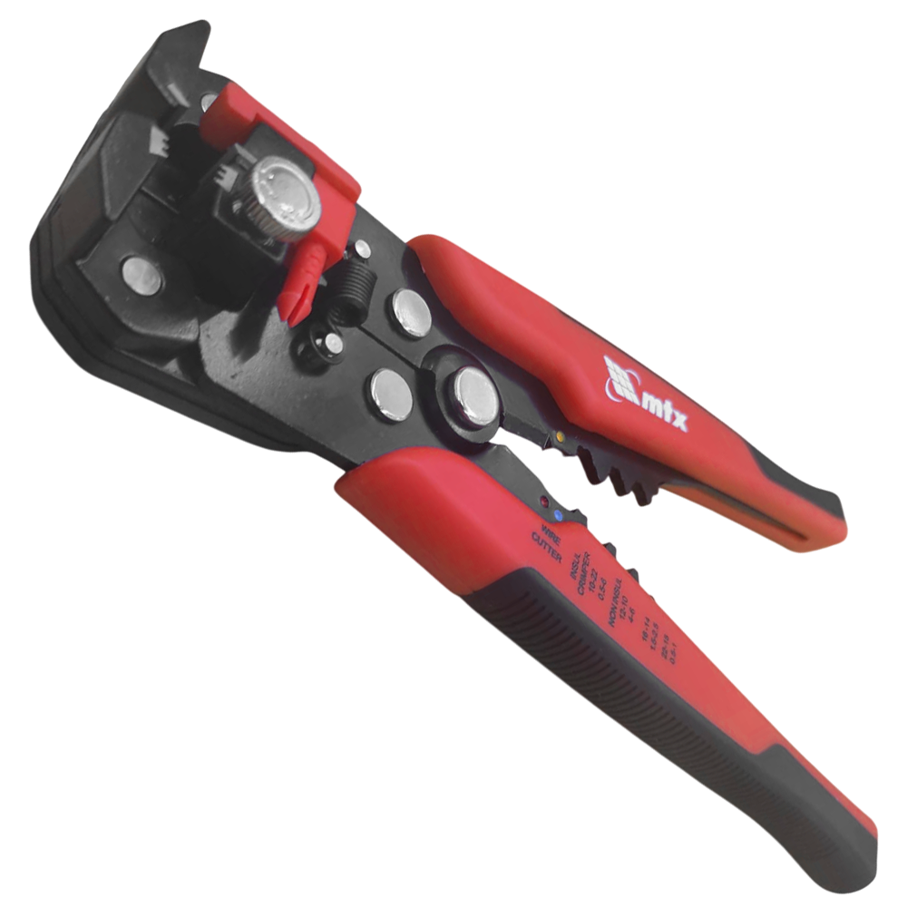 ALICATE DESENCAPADOR DE FIOS 0.6MM A 6MM E CRIMPADOR MTX 177349 - Imagem 3