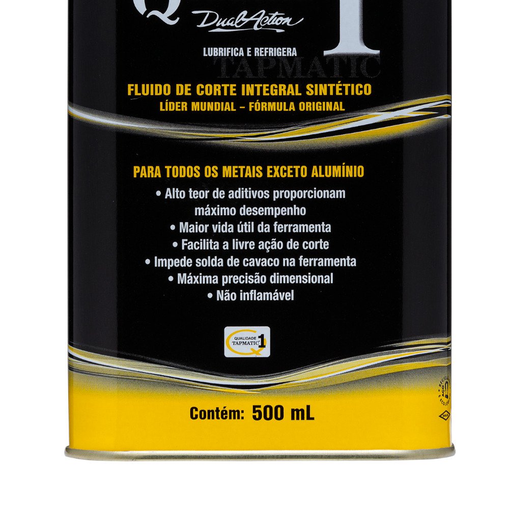 FLUIDO DE CORTE PARA TODOS METAIS 500ML QUIMATIC AF1 - Imagem 5