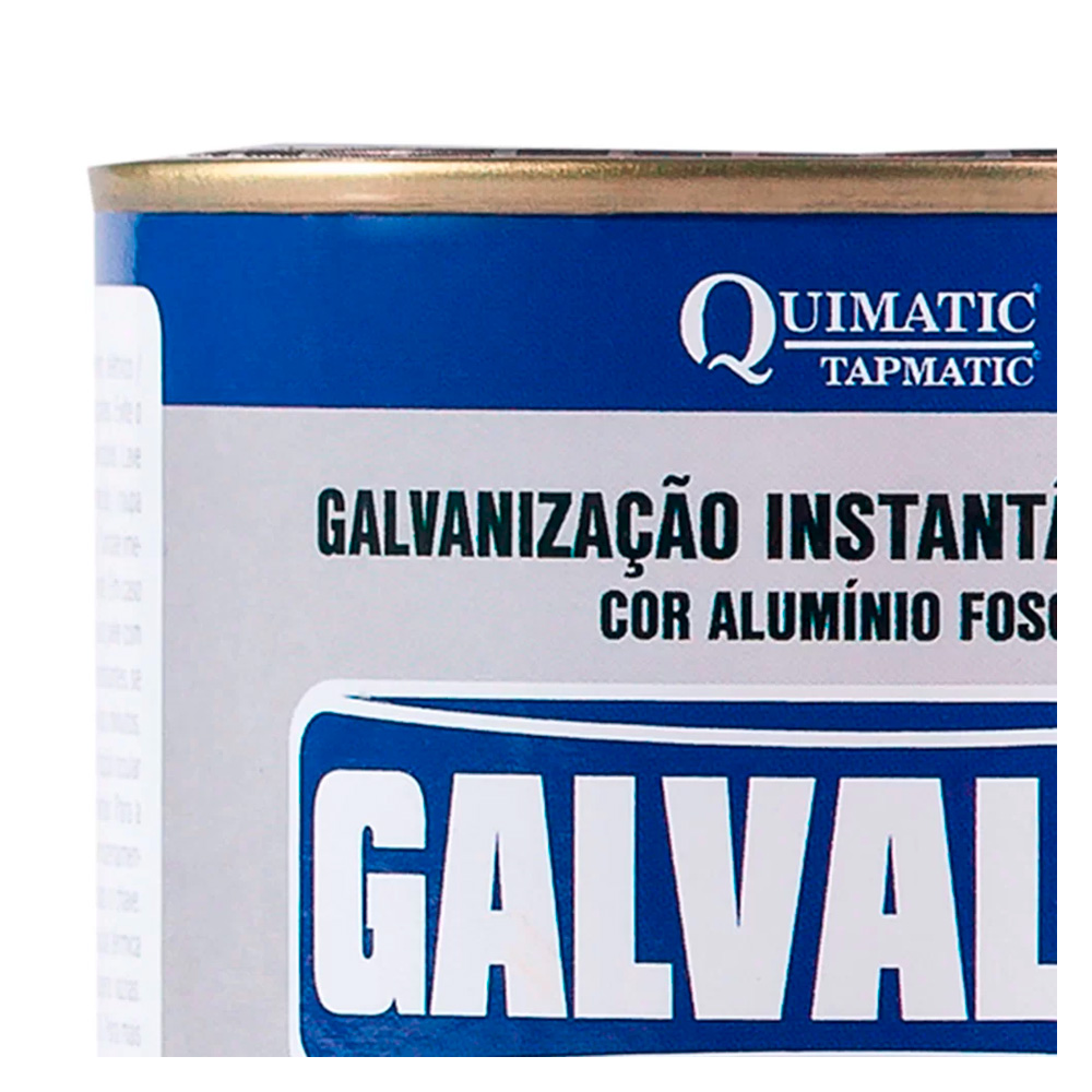 GALVANIZACAO INSTANTANEA A FRIO GALVALUM LATA 225ML QUIMATIC TAPMATIC DA1 - Imagem 2
