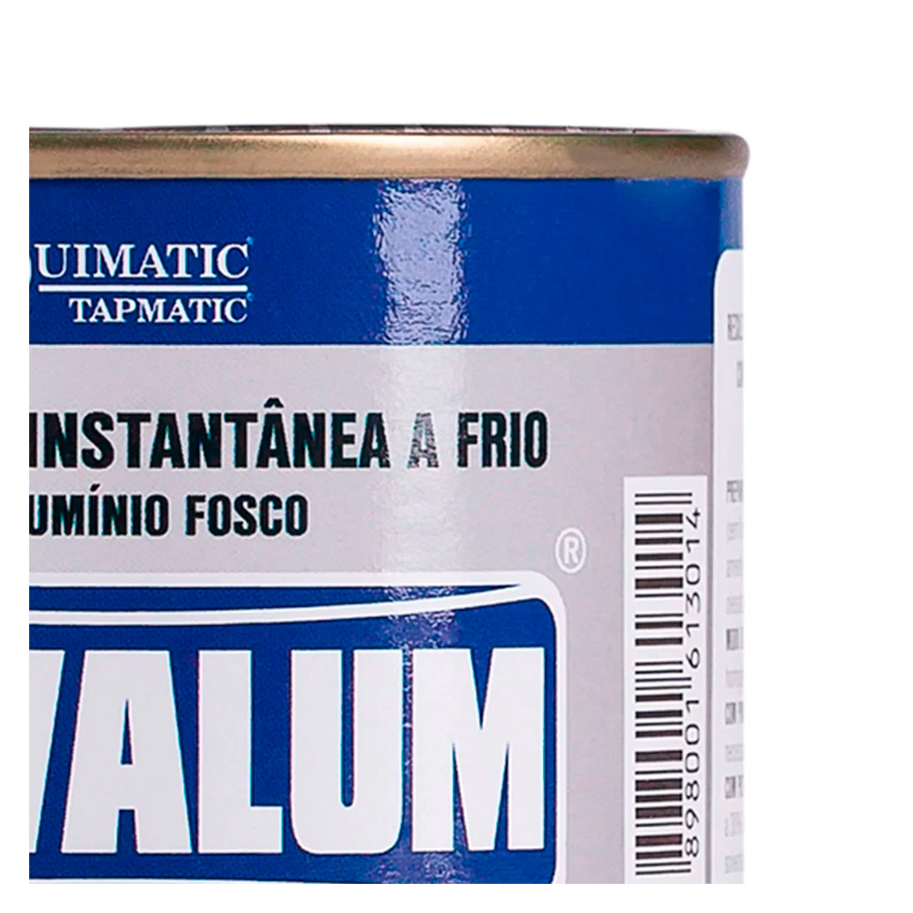 GALVANIZACAO INSTANTANEA A FRIO GALVALUM LATA 225ML QUIMATIC TAPMATIC DA1 - Imagem 3