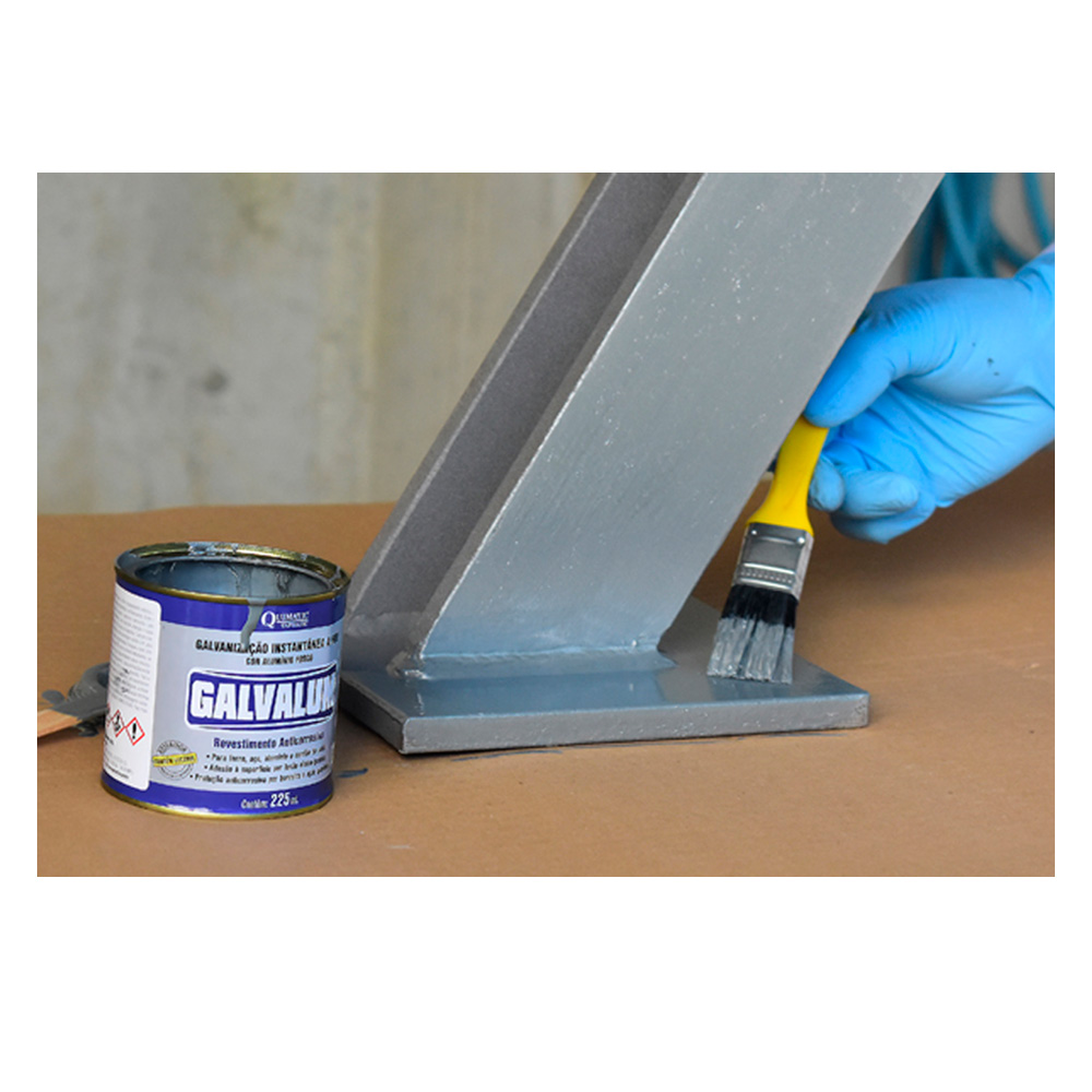 GALVANIZACAO INSTANTANEA A FRIO GALVALUM LATA 225ML QUIMATIC TAPMATIC DA1 - Imagem 6